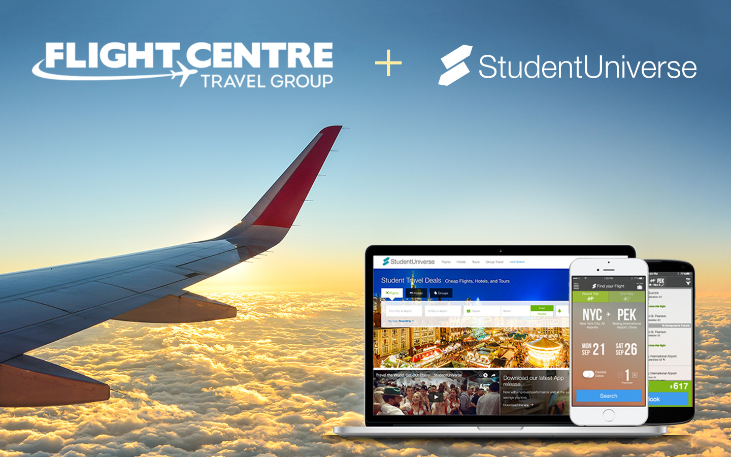 Flight Centre and StudentUniverse